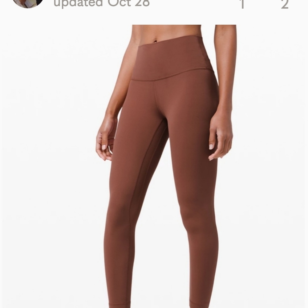 Lululemon Align 25” - Ancient Copper, Size 10